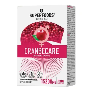 Superfoods CranbeCare 30 κάψουλες